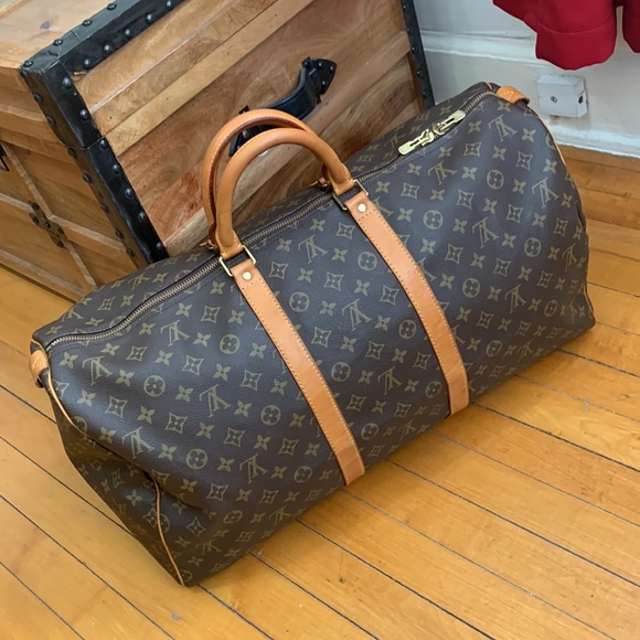 Louis Vuitton Boston keepall 55 Travel Bag. - Picture 2 of 15